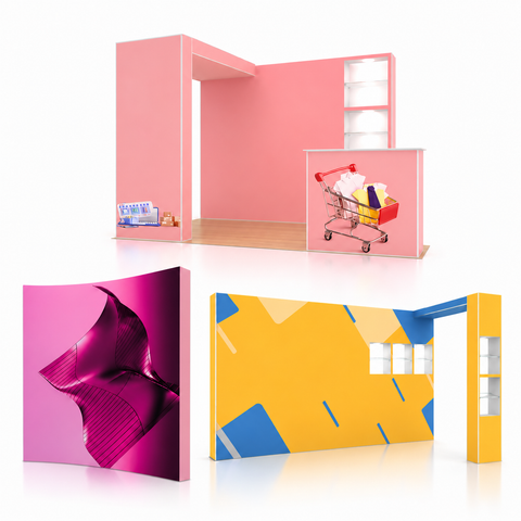 SEG Pop-Up Fabric Displays
