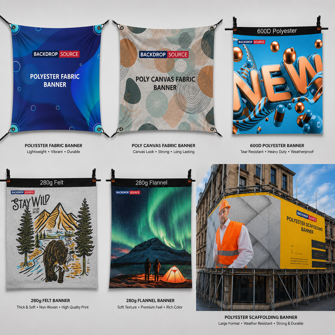 Dye-Sublimation Fabric Banner Printing