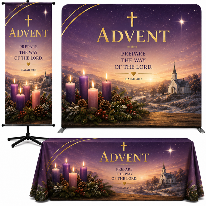 Church Advent Banners