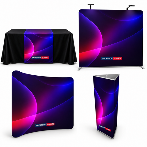 Tension Fabric Backdrop Walls