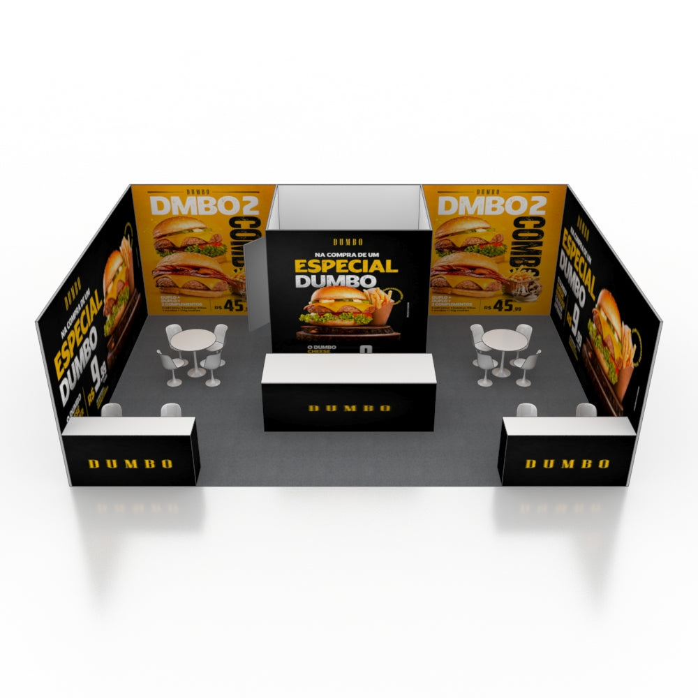 Modular Booth Kits 30ft x 20ft - Model 6