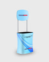 Fabric Rectangle Counter with Header Panel
