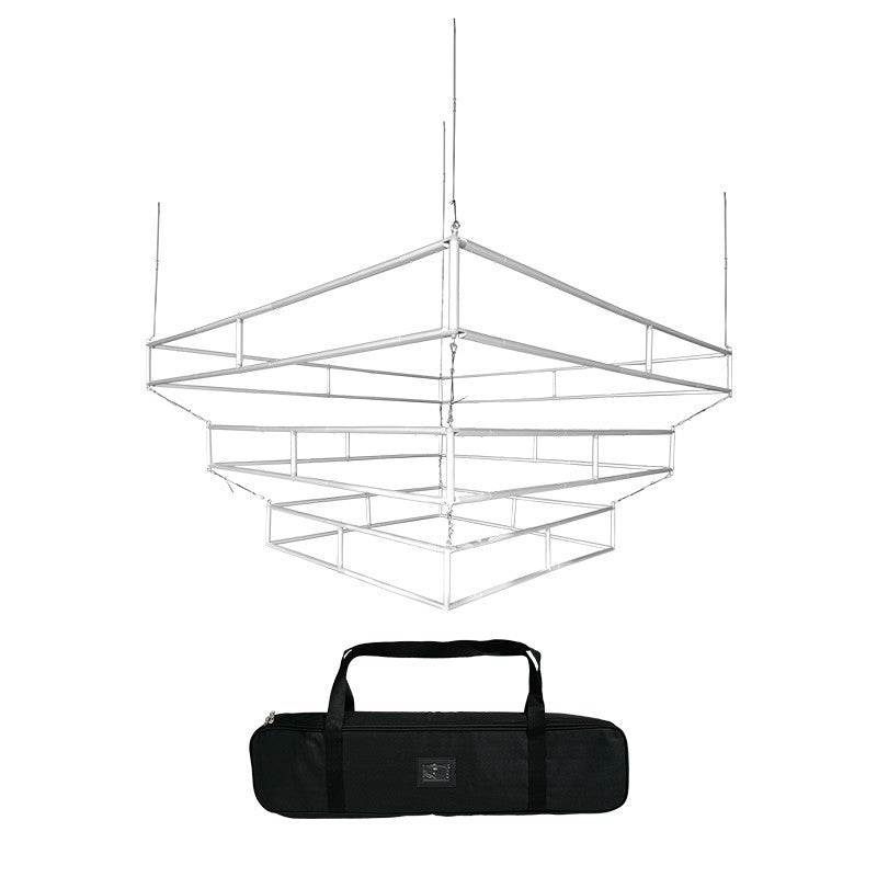 Banner quadrato sospeso a più livelli