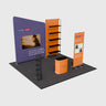 Portable Exhibit Display 10ft x 10ft - Model 18