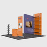 Portable Exhibit Display 10ft x 10ft - Model 18