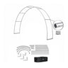10ft C-Shaped Fabric Arch Display