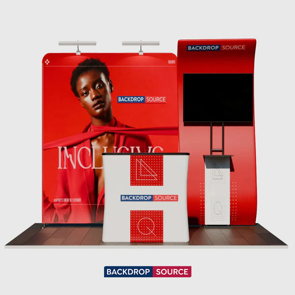 Portable Exhibit Display 10ft x 10ft - Model 10
