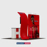 Portable Exhibit Display 10ft x 10ft - Model 10