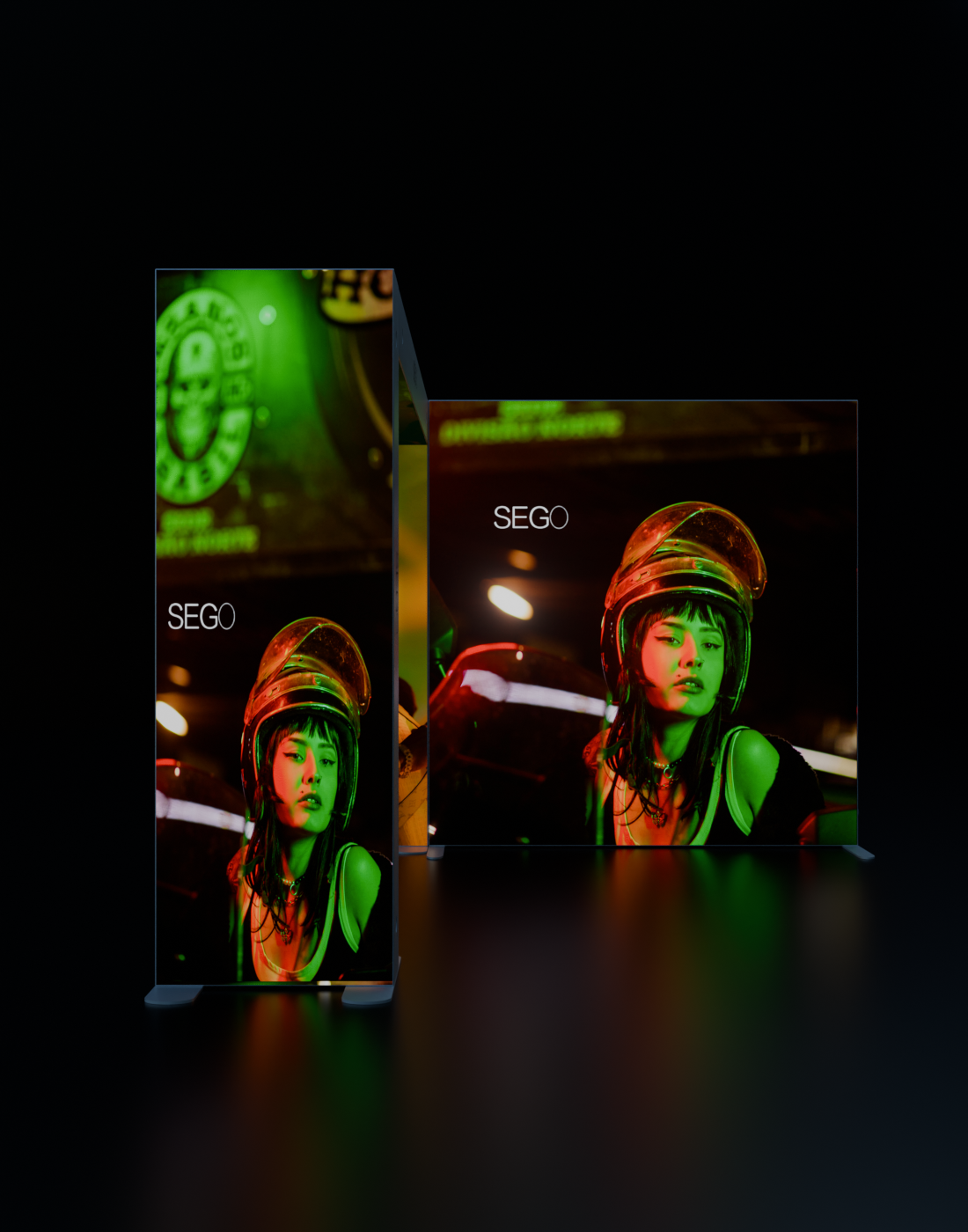 SEGO Backlit Booth 10ft x 10ft - Model 1