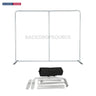 10ft x 10ft Straight Exhibit Pro 3-in-1 Display Kit with Hard Podium Case