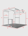 Portable Exhibit Display 10ft x 10ft - Model 29