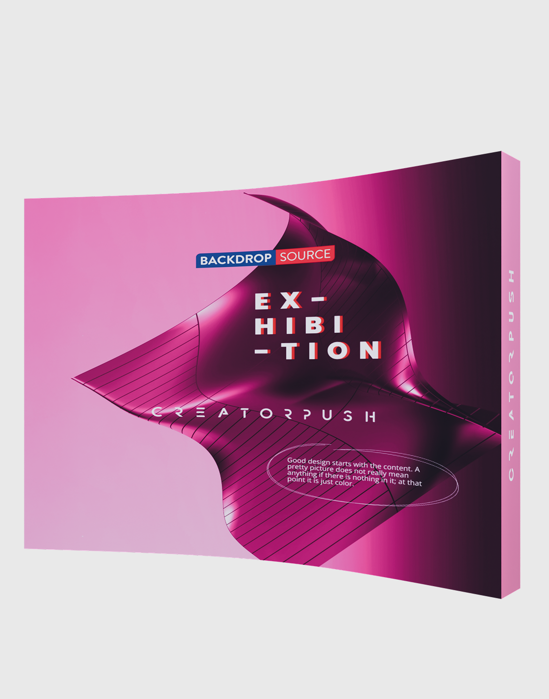 SEG Popup Curved Media Wall