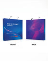 Kit parete posteriore dritta Popup con luci di serraggio