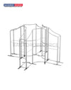 Magnetic Fabric Booth Display - Model 4 (13 x 13ft)