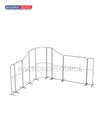 Magnetic Fabric Booth Display - Model 5 (13 x 13ft)