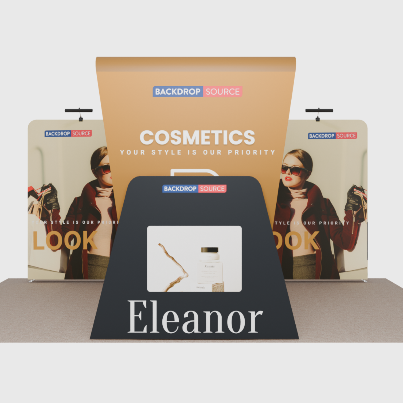 Portable Exhibit Display 20ft x 10ft - Model 14