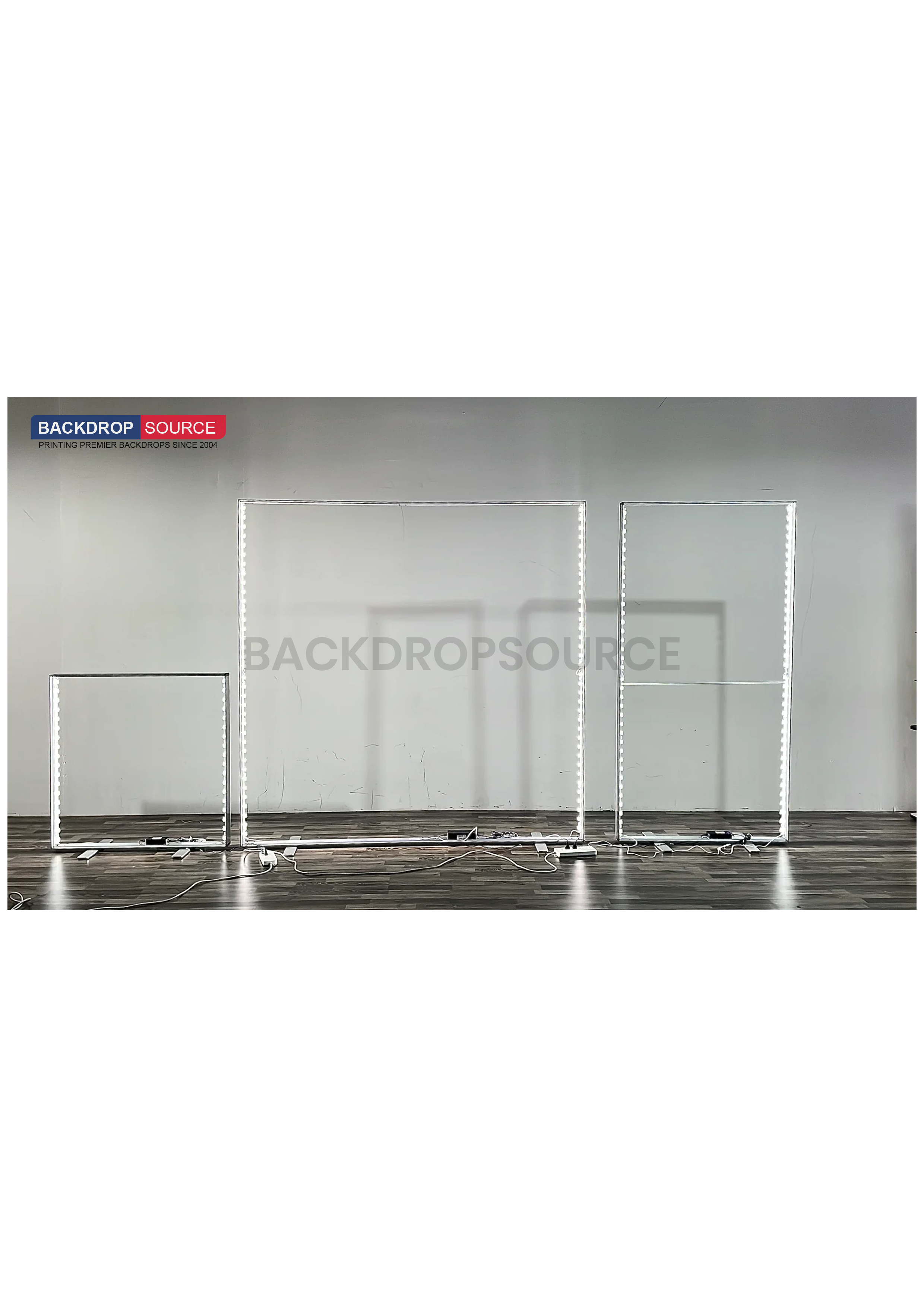 SEG Fabric LED Light Box Display - 16.4ft W x 8.2ft H