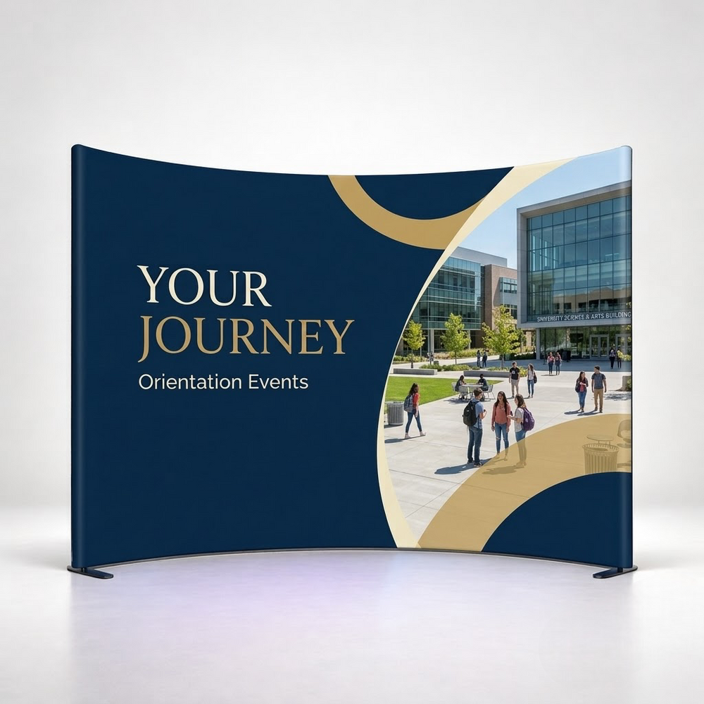 180° Curved Photo Wall for Graduation & Homecoming