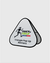 Triangle Fabric Pop Up Banners (Double Side Printed)