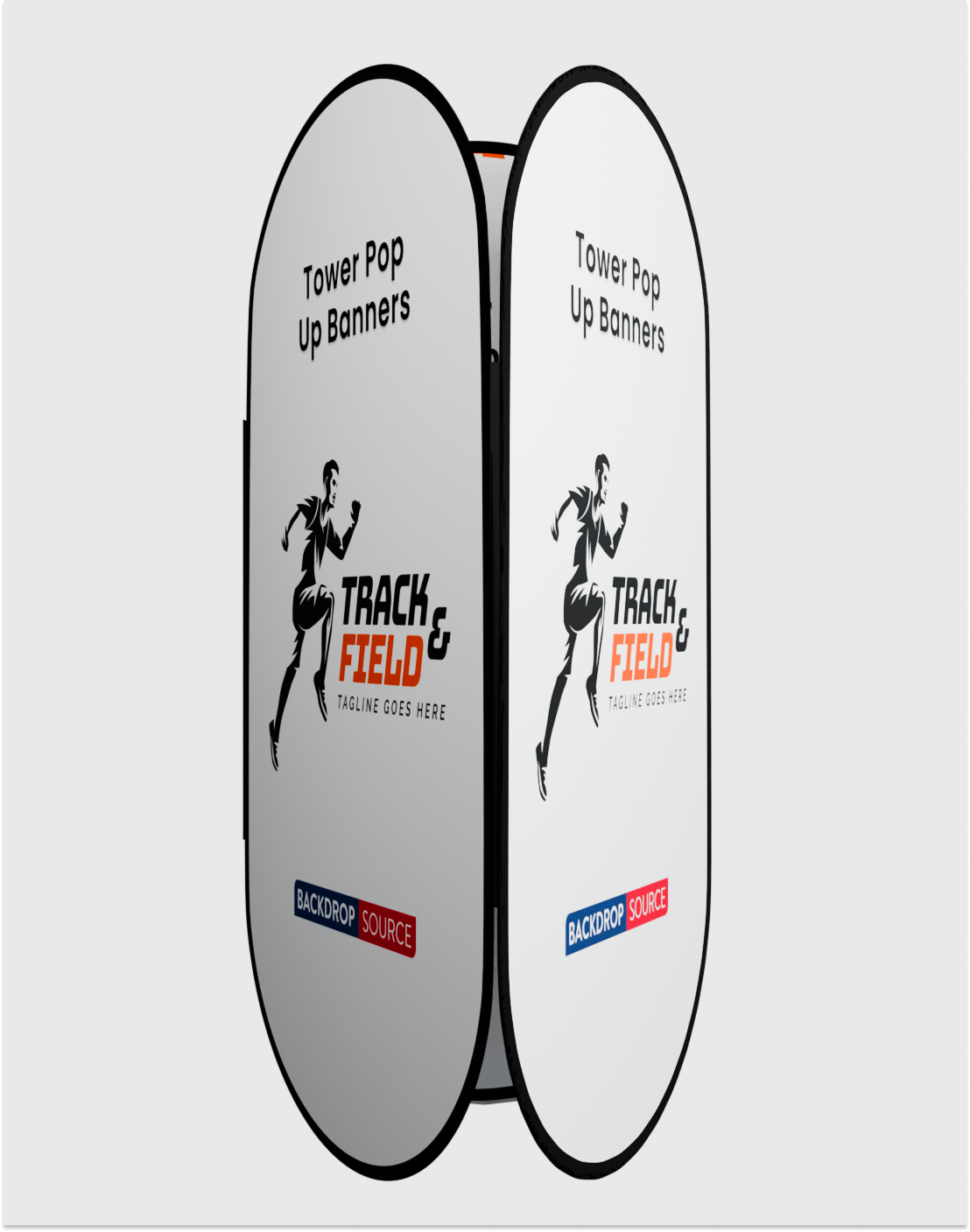 Fabric Tower Pop Up Banners