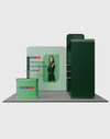 Portable Exhibit Display 10ft x 10ft - Model 19