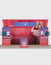 Portable Exhibit Display 20ft x 10ft - Model 15
