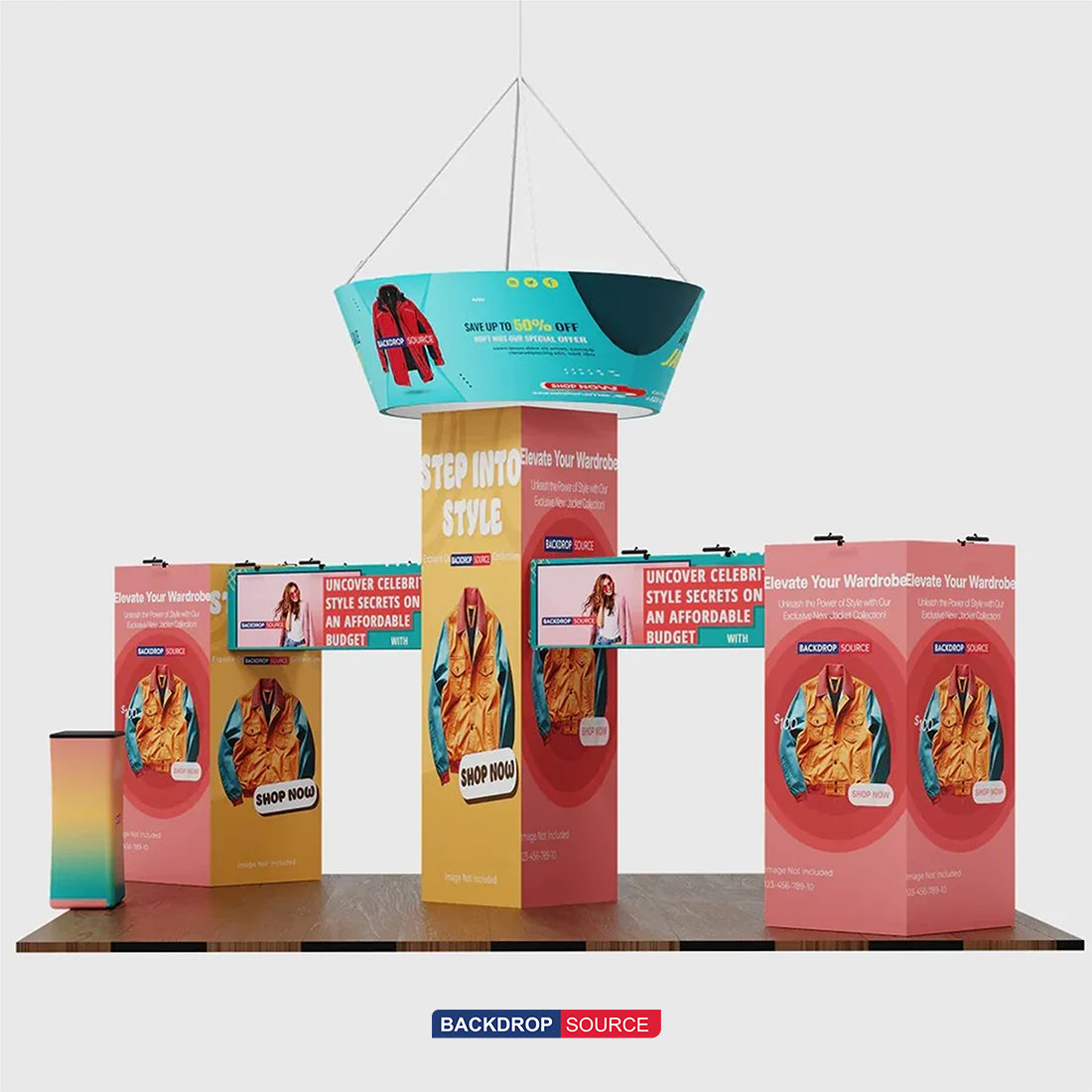 Modular Booth Kits 30ft x 20ft - Model 2