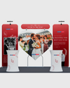 Portable Exhibit Display 10ft x 10ft - Model 38