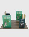 Magnetic Fabric Booth Display - Model 4 (20 x 20ft)