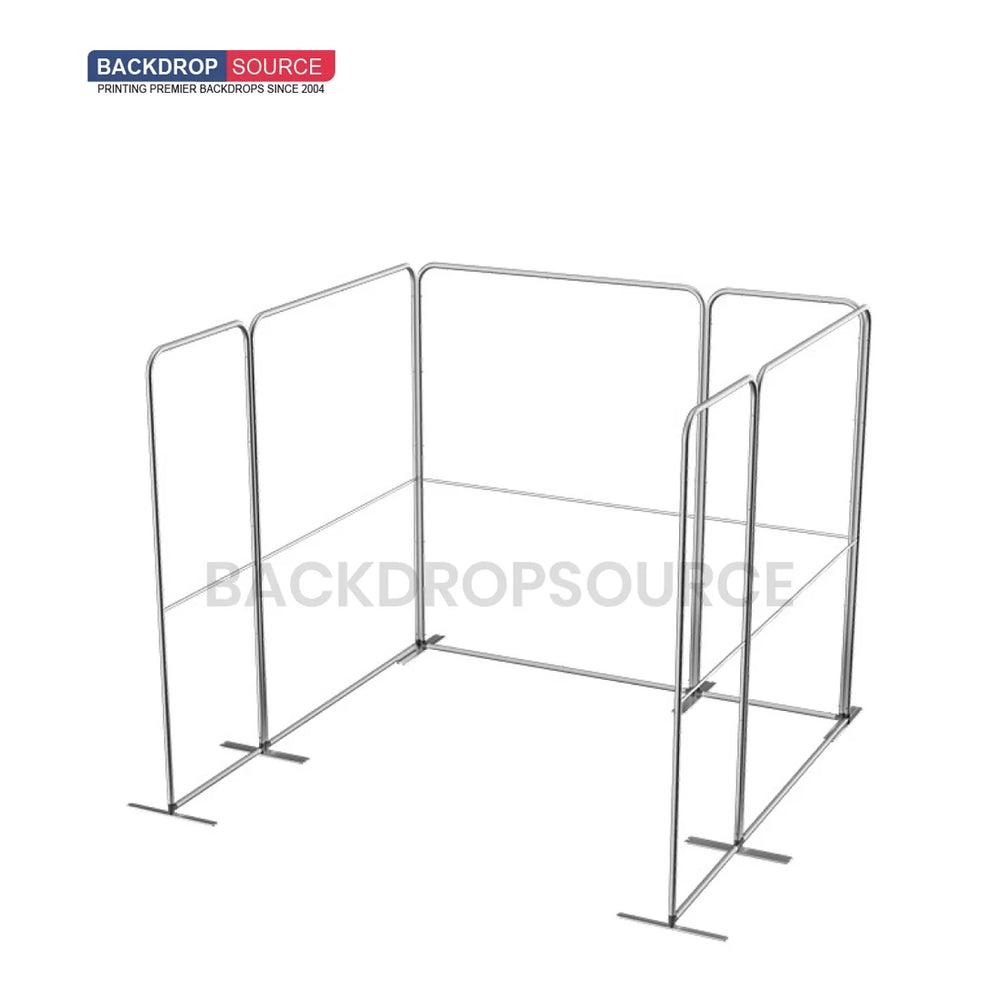 Magnetic Fabric Booth Display - Model 2 (10 x 10ft)