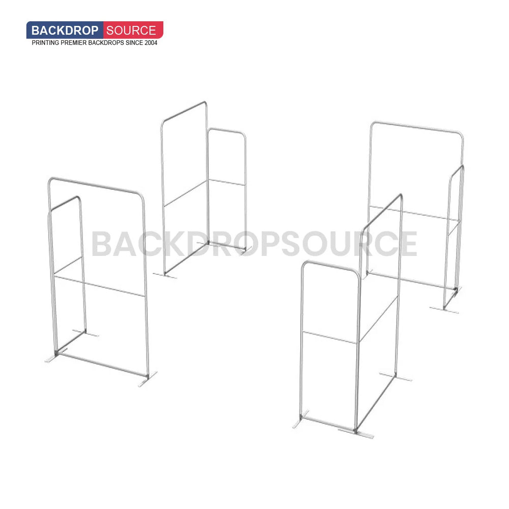 Magnetic Fabric Booth Display - Model 4 (20 x 20ft)