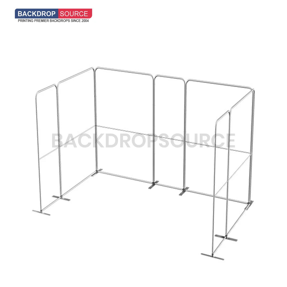 Magnetic Fabric Booth Display - Model 1 (16.4 x 10ft)