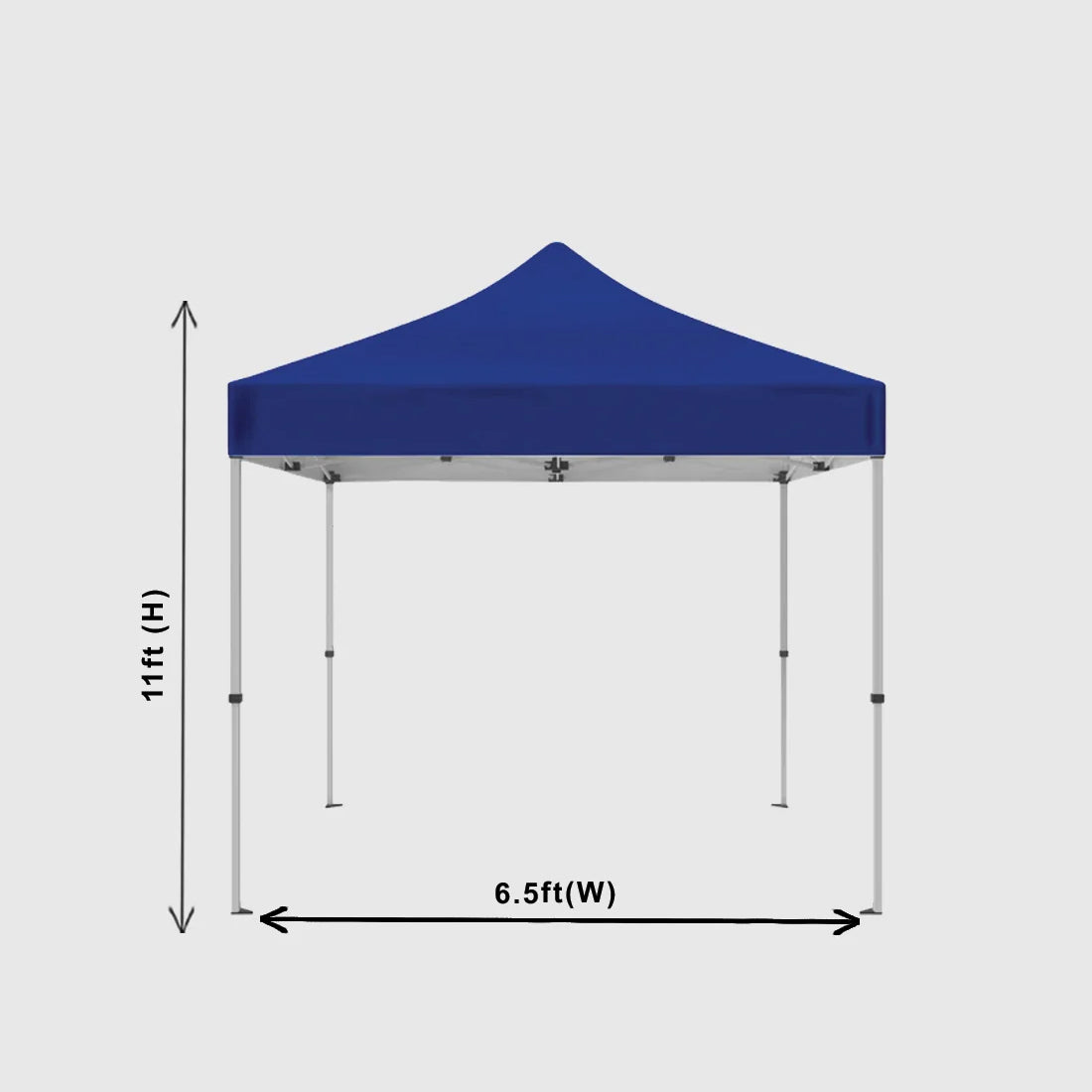 Carpa con dosel personalizada y resistente (6,5 pies x 10 pies)