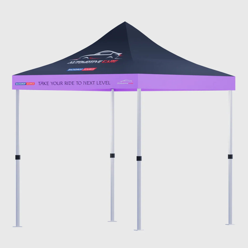 Carpa con dosel personalizada y resistente (6,5 pies x 10 pies)