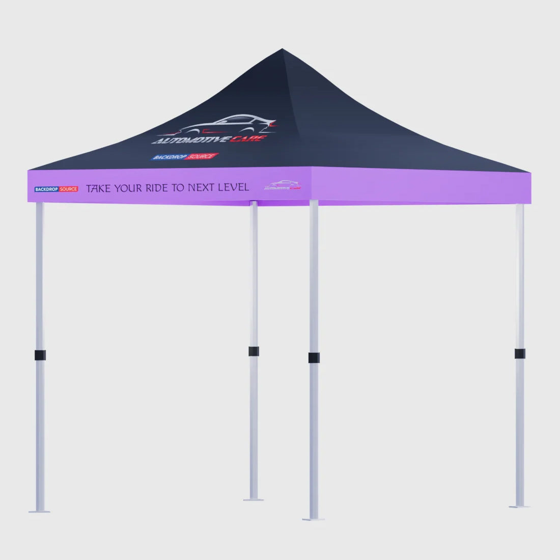 Carpa con dosel personalizada y resistente (6,5 pies x 10 pies)