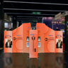 Magnetic Fabric Booth Display - Model 4 (16.4 x 16.4ft)