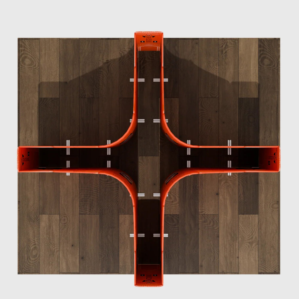 Magnetic Fabric Booth Display - Model 4 (16.4 x 16.4ft)
