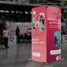 Magnetic Fabric Booth Display - Model 1 (6.5 x 6.5ft)