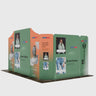 Magnetic Fabric Booth Display - Model 2 (16.4 x 10ft)