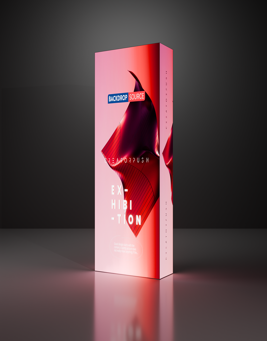 Backlit SEG Pop-Up Straight Display