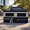 20ft x 10ft Fabric Food Booth Canopy Tent