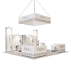 Modular Booth Kits 20ft x 20ft - Model 07 - Backdropsource