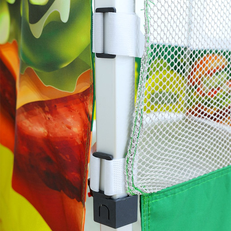10ft x 10ft Fabric Food Booth Canopy Tent