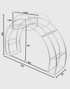 Modular Exhibition Archway Stand with Custom Header