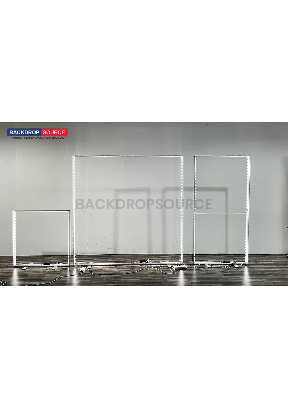 SEG Fabric LED Light Box Display - 2.8ft W x 6.5ft H