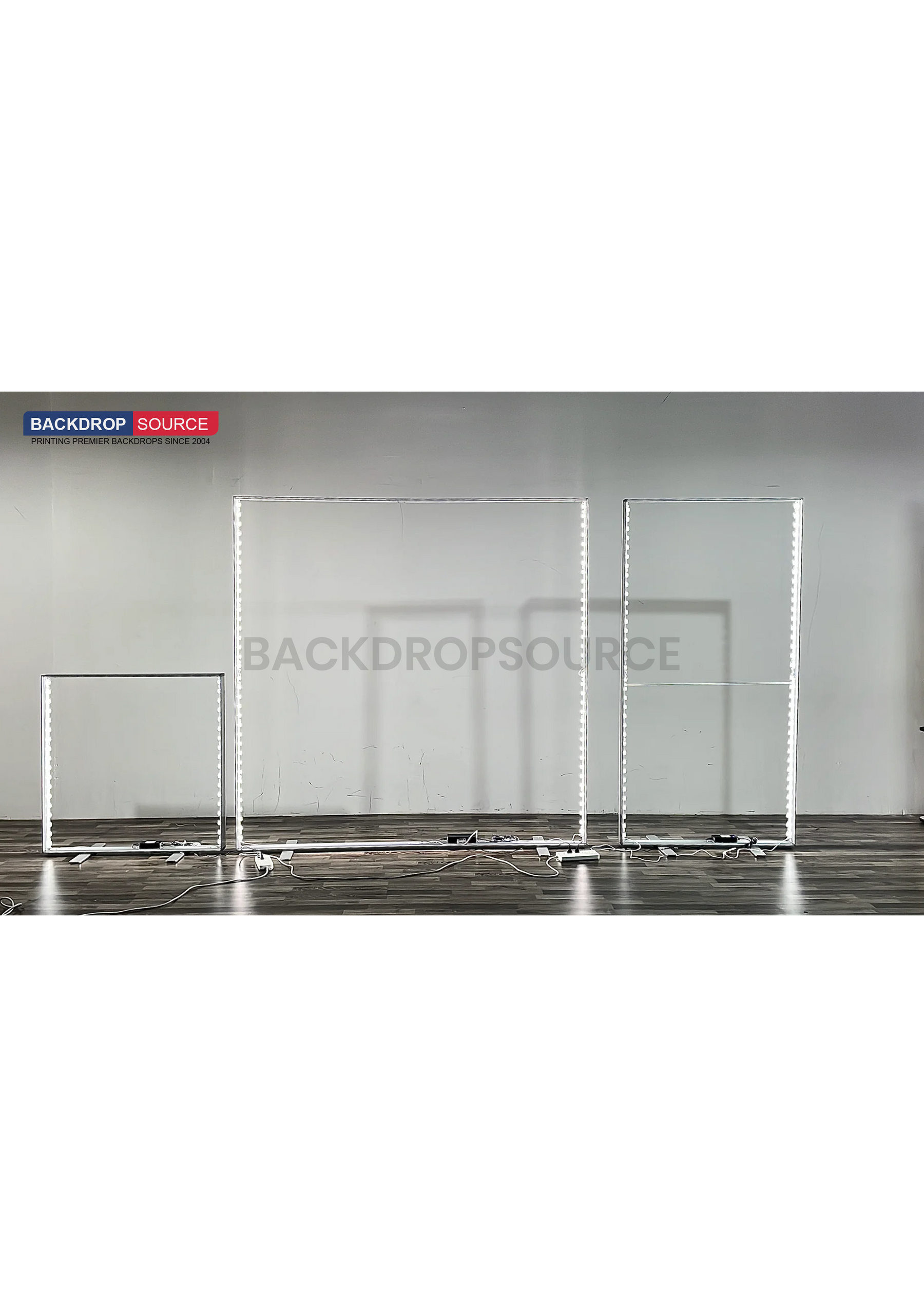 SEG Fabric LED Light Box Display - 2.8ft W x 6.5ft H