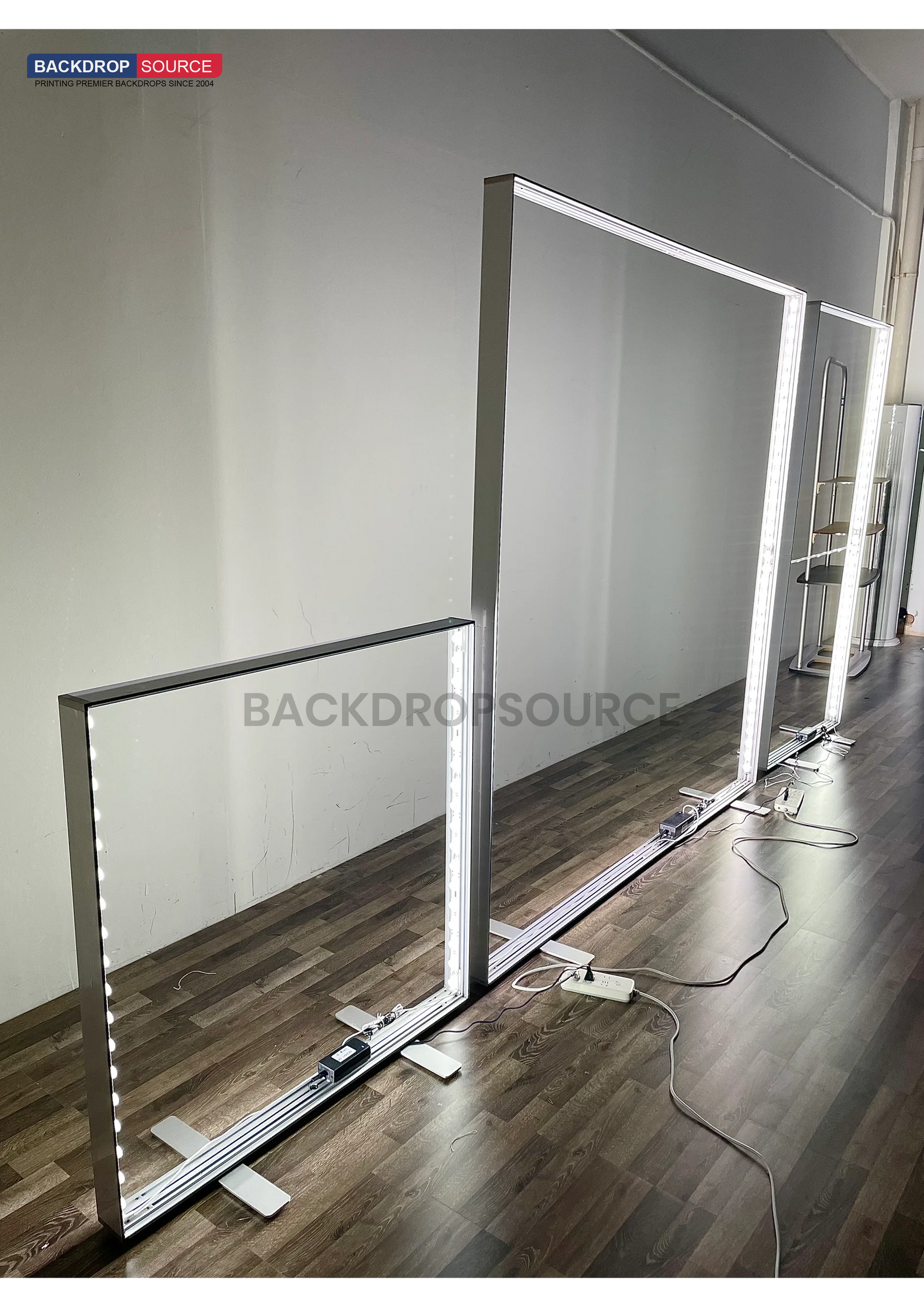 SEG Fabric LED Light Box Display - 2.8ft W x 6.5ft H