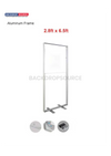 SEG Frameless  Fabric LED Light Box Display - 2.8ft W x 6.5ft H