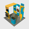 Portable Exhibit Display 10ft x 10ft - Model 31