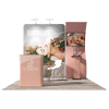 Portable Exhibit Display 10ft - Model 10 - Backdropsource